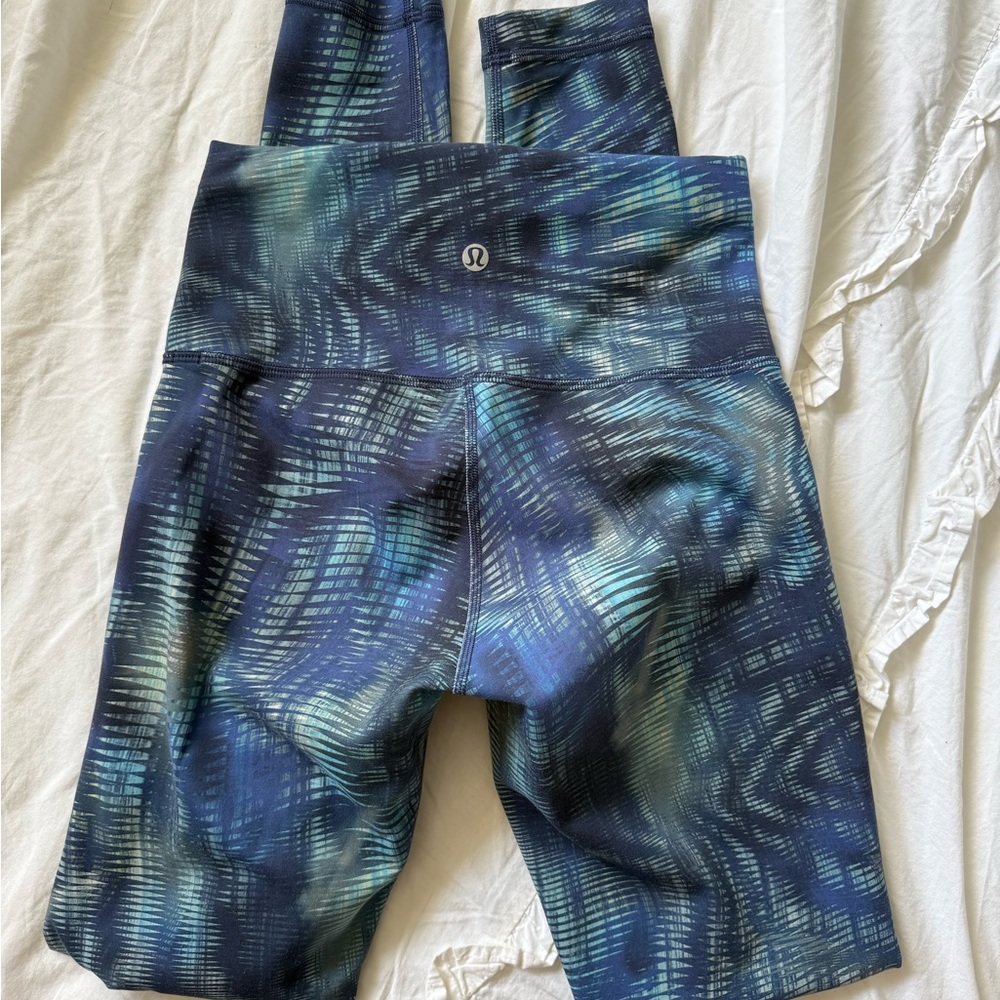 Lululemon Athletica Blue leggings - Picture 4 of 11